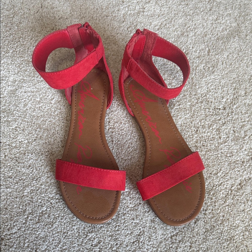 American Rag Vibrant Red Women's Sandals